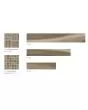 Belize Plank Exotic Walnut Matte Wood Tile