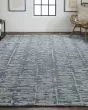 Berwyn T6005 Blue/Silver/Gray Area Rug