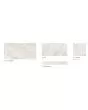 Borealis Bianco Matte Marble Tile