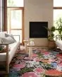Botanical BOT-01 Black/Multi Area Rug