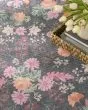Botanical Washables BOT02 Charcoal Multicolor Area Rug