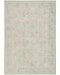 Botanical Washables BOT03 Green Multicolor 4'x6' Area Rug