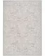 Botanical Washables BOT04 Grey Multicolor 4'x6' Area Rug