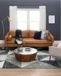 Drew & Jonathan Bowen Oblique Blue Area Rug