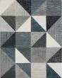 Drew & Jonathan Bowen Oblique Blue Area Rug