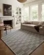 Bradley BRL-03 Ivory/Grey Area Rug