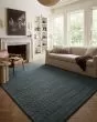 Bradley BRL-05 Teal/Teal Area Rug