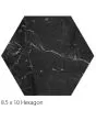Brio Marble Black Matte Porcelain Tile