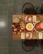 Brushed Metallic Mocha Lappato Tile