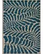 Castille Fiore Petrol 5'3"x7'6" Area Rug