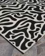 Castille Graffiti Black/White Area Rug