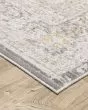 Cavett CAV02 Grey/Orange Area Rug