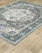 Charleston cha01 Blue/Ivory Area Rug
