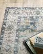 Charleston cha02 Blue/Gold Area Rug
