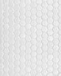 Circuit White 1x1 Hexagon Matte Tile