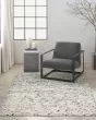 CK042 Billows BIL01 Ivory Black Area Rug
