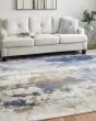Clio 39K1F Blue/Orange/Ivory Rug