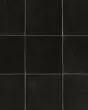 Cloe Black Glossy Glazed Ceramic 5"x5" Field Tile