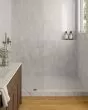 Fab-crete White Matte Porcelain 3x24 Bullnose Tile