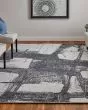 Coda 8927F Black/White Area Rug