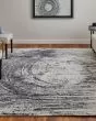 Coda 8928F Black/White Area Rug