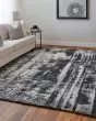 Coda 8929F Black/White Area Rug