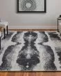 Coda 8930F Black/White Area Rug