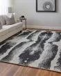 Coda 8930F Black/White Area Rug