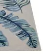 Cove Ivory/Blue Leaves Area Rug