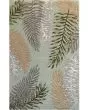 Cove Seafoam Ferns Area Rug
