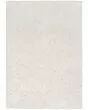 Cozy Shimmer CSH01 Ivory Silver 5'3"x7'3" Area Rug