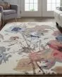Dafney 8865F Blue/Pink/Gray Area Rug