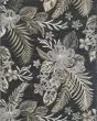 Dahlia 1408 Ivory/Brown Tropical Bouquets Area Rug
