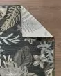 Dahlia 1408 Ivory/Brown Tropical Bouquets Area Rug