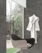 Daima Anthracite Marble Porcelain Tile