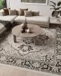 Dekor DEK08 Ivory Charcoal Area Rug