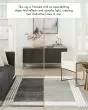 Desire DSR01 Charcoal Silver Area Rug