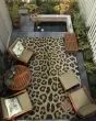 Dolce Amur Leopard New Gold Area Rug