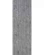 Dolce Majorelle Silver-Black Area Rug
