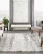 Dreamy Shag DRS01 Ivory/Charcoal Area Rug