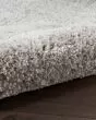 Dreamy Shag DRS05 Silver Area Rug