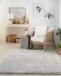 Dreamy Shag DRS05 Silver Area Rug