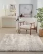 Dreamy Shag DRS09 Ivory Beige Area Rug