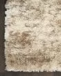 Dreamy Shag DRS10 Ivory Dark Beige Area Rug