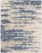 Dreamy Shag DRS10 Light Blue Grey Area Rug