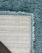 Dreamy Shag DRS05 Aqua Area Rug