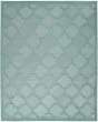 Easy Care NES01 Aqua/Teal Area Rug
