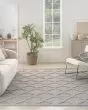 Easy Care NES01 Silver Grey Area Rug