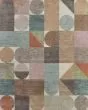 Eden 39QUF Ivory/Brown/Blue 10'0"x12'8" Area Rug