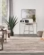 Elation ETN01 Ivory Grey Area Rug